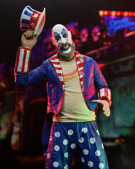 House of 1000 Corpses - Captain Spaulding (Tailcoat) 20th Anniversary Actionfigur