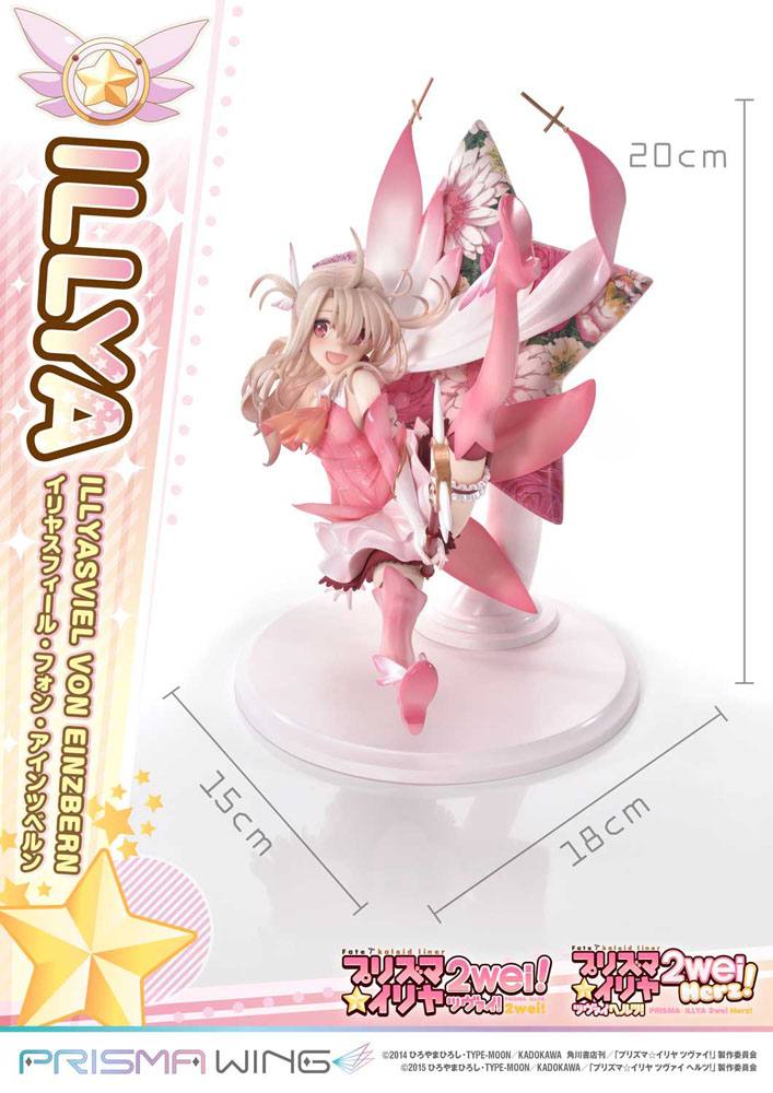 Illyasviel von Einzbern Bonus Version Fate Prisma Wing 20 cm 1/7 PVC Statue Prime 1 Studio