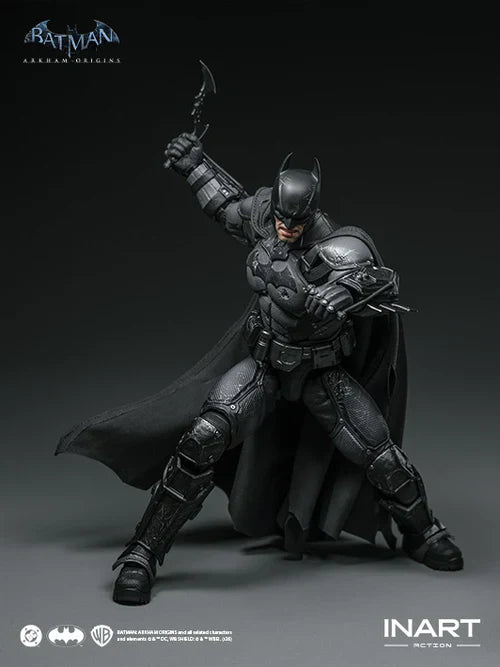 INART Batman Arkham Origins Batman Battle Damaged Ver 1/12 Actionfigur