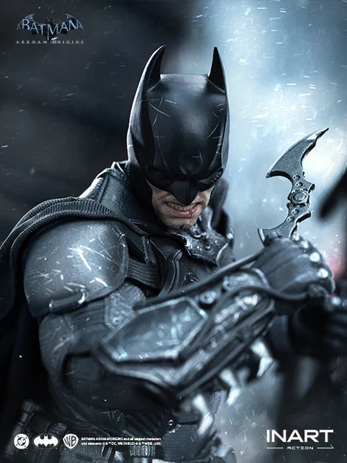 INART Batman Arkham Origins Batman Battle Damaged Ver 1/12 Actionfigur