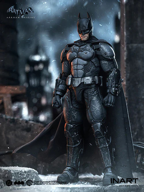 INART Batman Arkham Origins Batman Battle Damaged Ver 1/12 Actionfigur