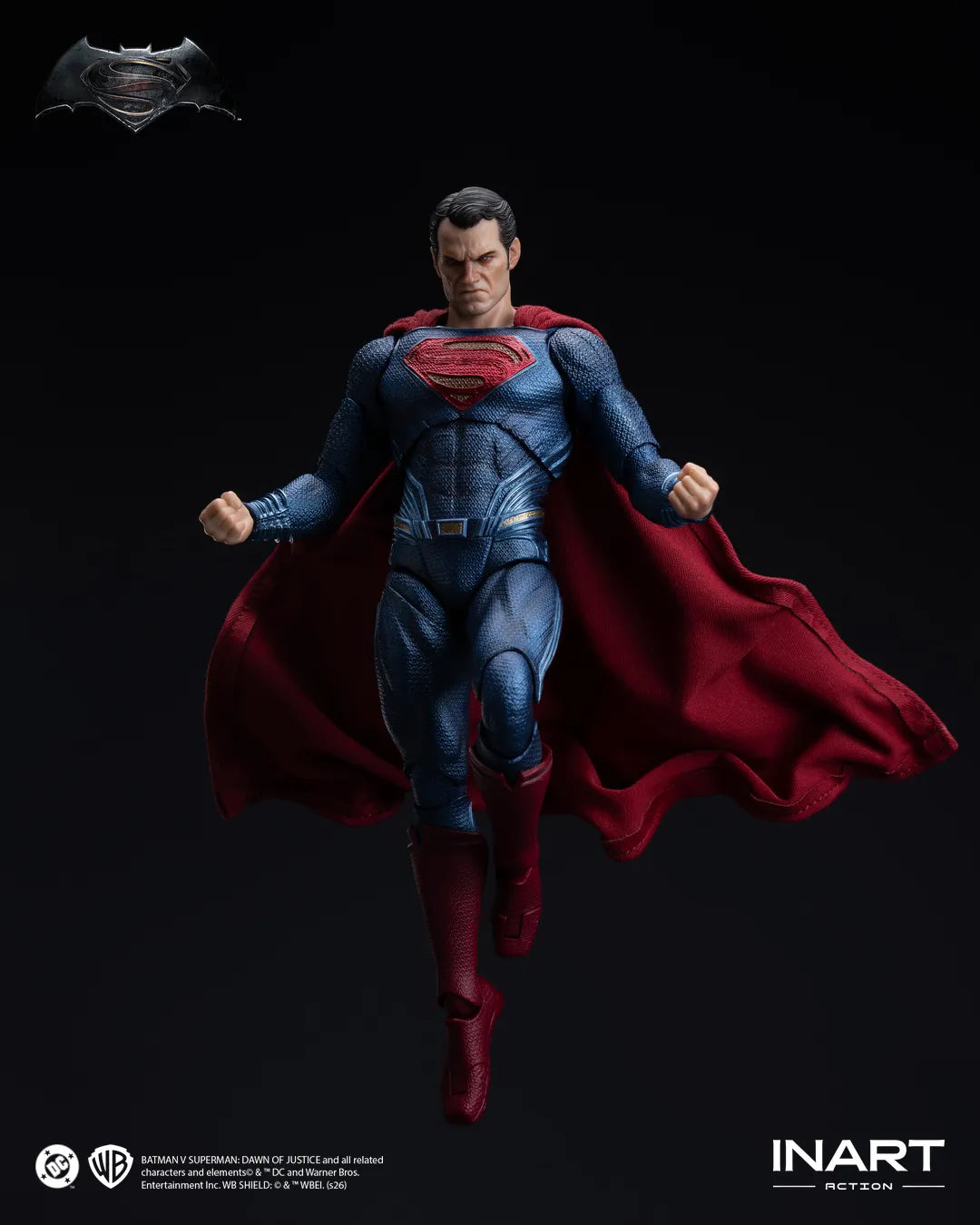 INART Batman v Superman Dawn Of Justice Superman 1/12 Actionfigur