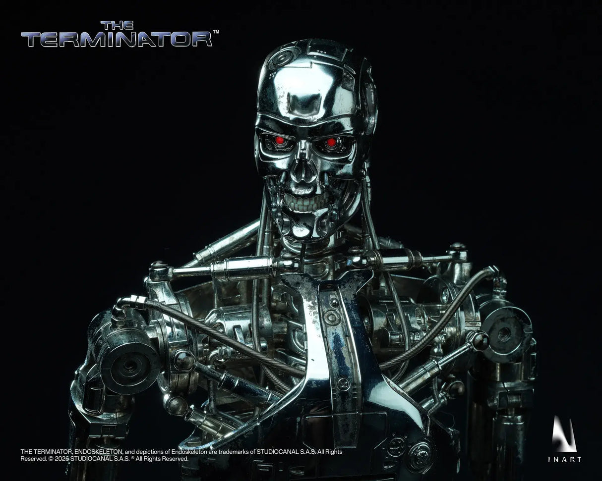 INART The Terminator T-800 Endoskeleton Collectible 1/6 Actionfigur