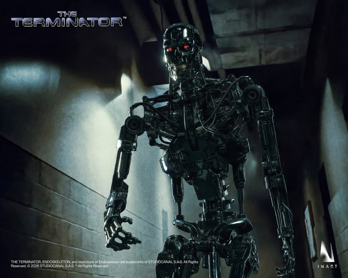 INART The Terminator T-800 Endoskeleton Collectible 1/6 Actionfigur
