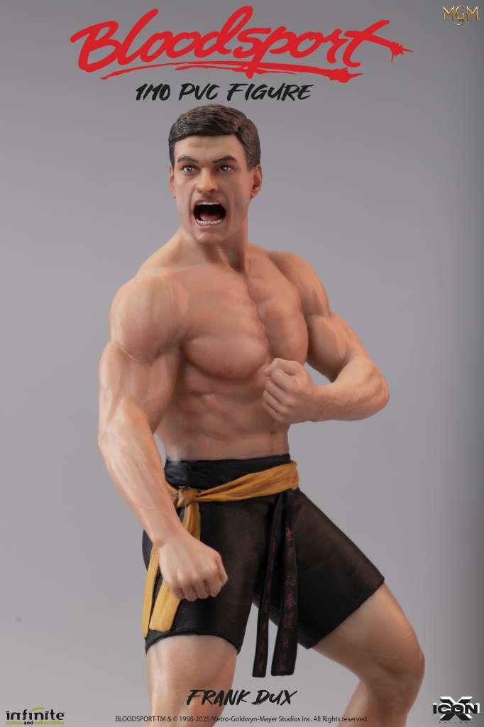 Bloodsport Frank Dux Icon X 1/10 PVC Figur