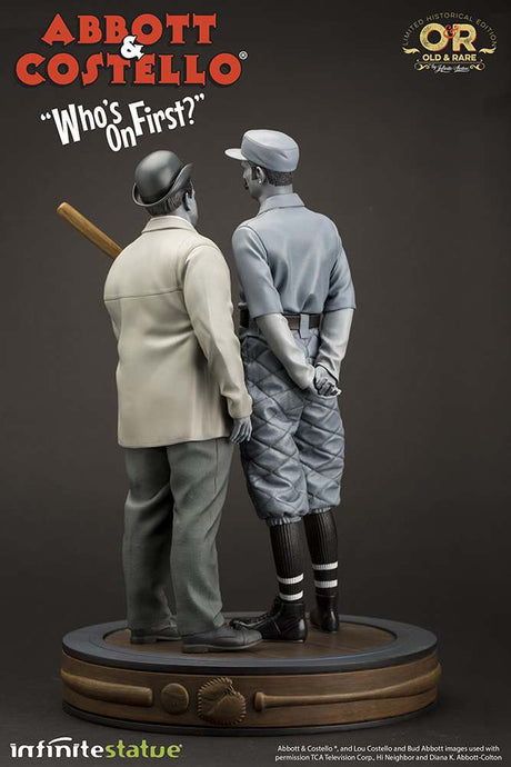 Infinite Statue / Kaustic Plastik Abbot & Costello Old & Rare 1/6 Resin Statue