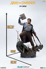 Infinite Statue / Kaustic Plastik Army of Darkness Ash 1/4 Pus Format Statue