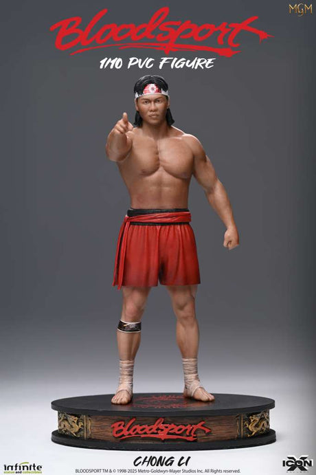 Infinite Statue / Kaustic Plastik Bloodsport Chong Li Icon X 1/10 PVC Figur