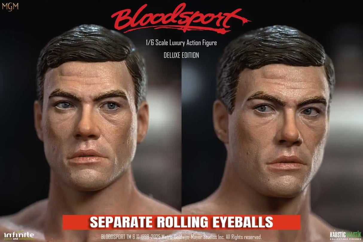 Infinite Statue / Kaustic Plastik Bloodsport Frank Dux Deluxe Edition 1/6 Actionfigur