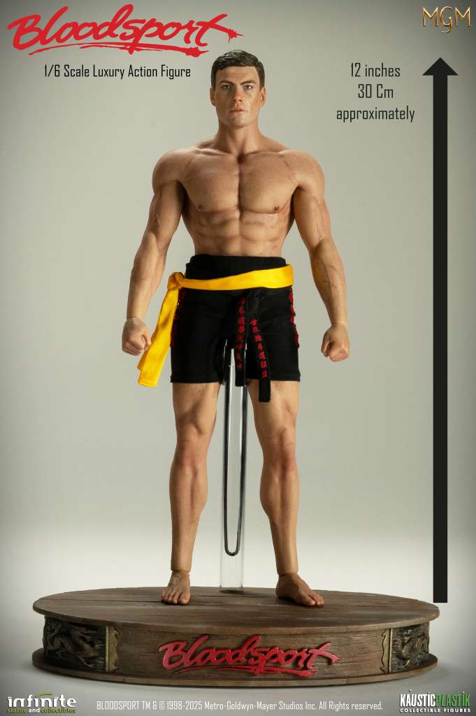 Infinite Statue / Kaustic Plastik Bloodsport Frank Dux (Jean-Claude van Damme) Standard Edition Actionfigur