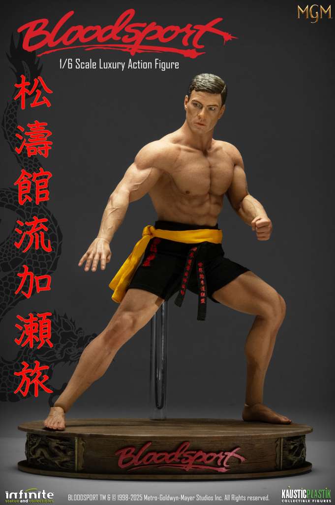 Bloodsport Frank Dux Jean-Claude van Damme Actionfigur INFINITE