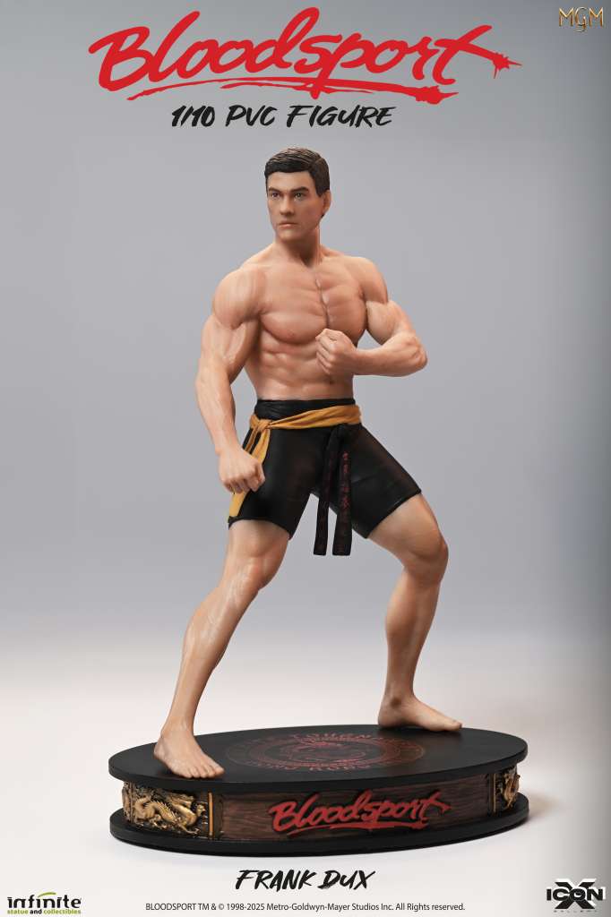 Infinite Statue / Kaustic Plastik Bloodsport Frank Dux Jean-Claude van Damme Icon X 1/10 PVC Figur