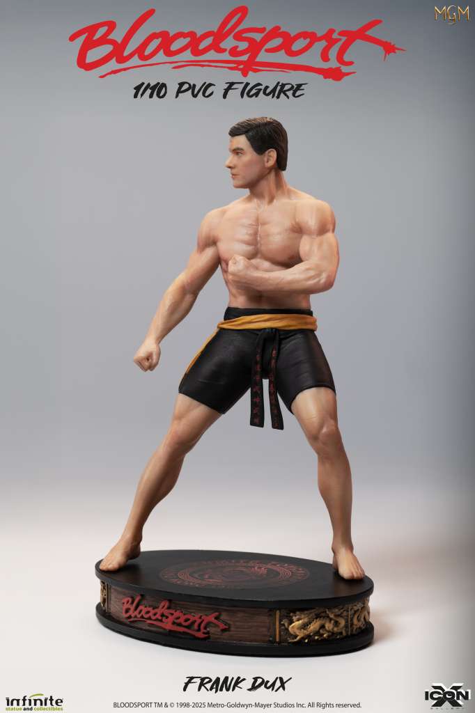 Infinite Statue / Kaustic Plastik Bloodsport Frank Dux Jean-Claude van Damme Icon X 1/10 PVC Figur