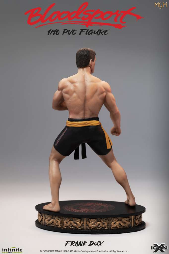 Infinite Statue / Kaustic Plastik Bloodsport Frank Dux Jean-Claude van Damme Icon X 1/10 PVC Figur