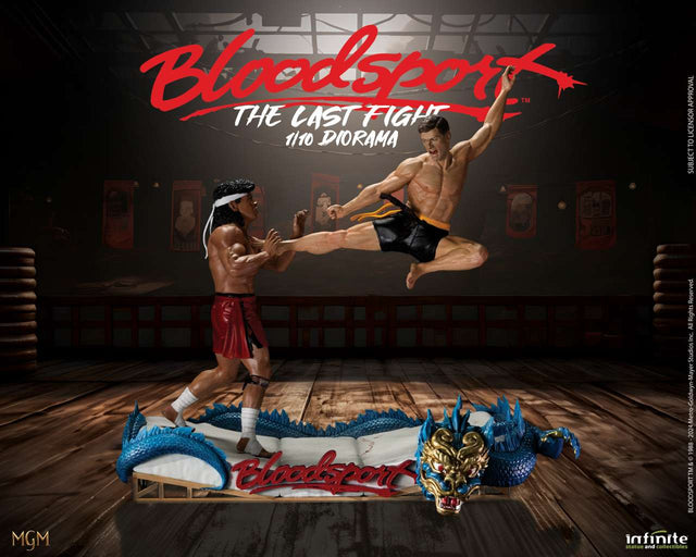 Infinite Statue / Kaustic Plastik Bloodsport The Last Fight 1/10 Diorama Statue