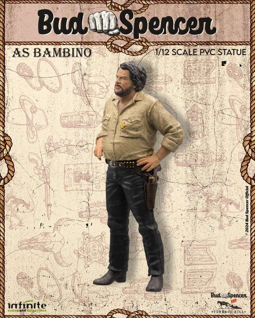 Infinite Statue / Kaustic Plastik Bud Spencer als Bambino 16 cm 1/12 PVC Statue
