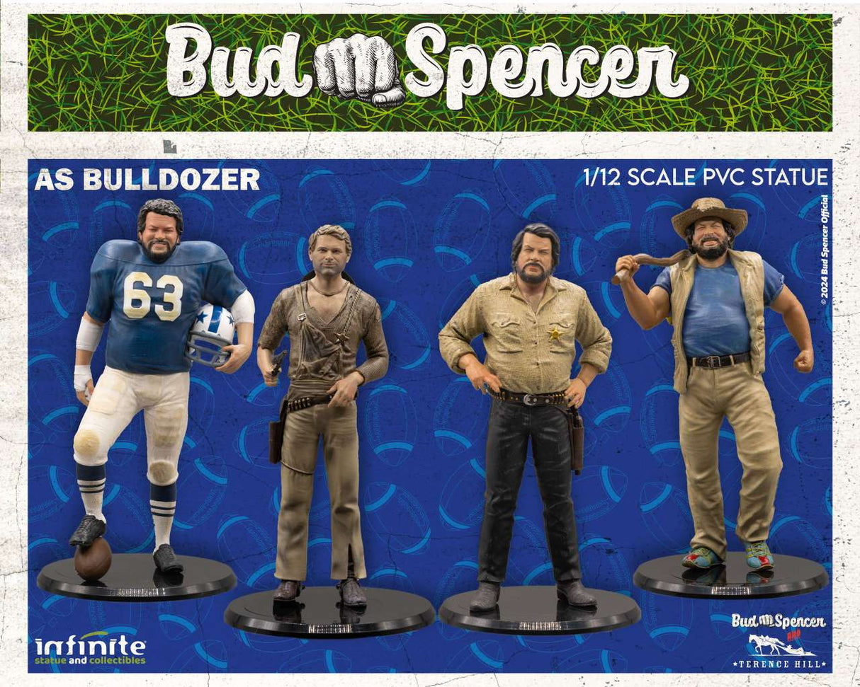 Infinite Statue / Kaustic Plastik Bud Spencer as Bulldozer 1/12 PVC Statue
