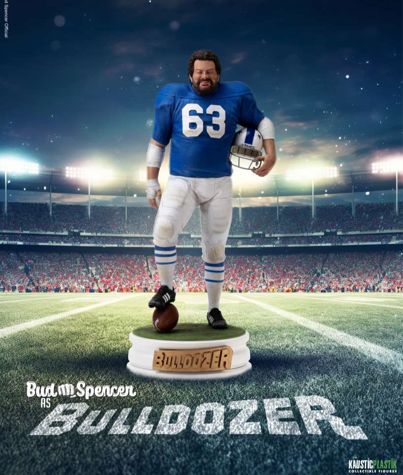 Infinite Statue / Kaustic Plastik Bud Spencer as Bulldozer 34 cm Resin Statue