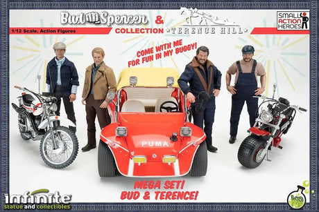 Infinite Statue / Kaustic Plastik Bud Spencer Tuareg Moto Zodiaco Perfect 1/12 Model