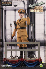 Infinite Statue / Kaustic Plastik Charlie Chaplin Great Dictator Web Exclusive Version 28 cm 1/6 Actionfigur