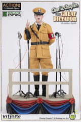 Infinite Statue / Kaustic Plastik Charlie Chaplin Great Dictator Web Exclusive Version 28 cm 1/6 Actionfigur