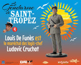 Infinite Statue / Kaustic Plastik Der Gendarm von Saint Tropez Louis de Funès Statue