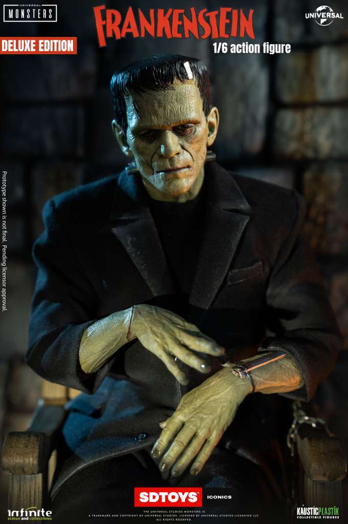 Infinite Statue / Kaustic Plastik Frankenstein’Monster Deluxe Edition 1/6 Actionfigur