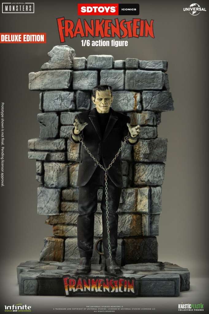 Infinite Statue / Kaustic Plastik Frankenstein’s Monster Deluxe Edition 1/6 Actionfigur