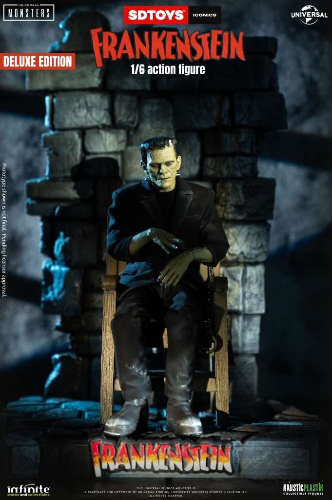 Infinite Statue / Kaustic Plastik Frankenstein’s Monster Deluxe Edition 1/6 Actionfigur