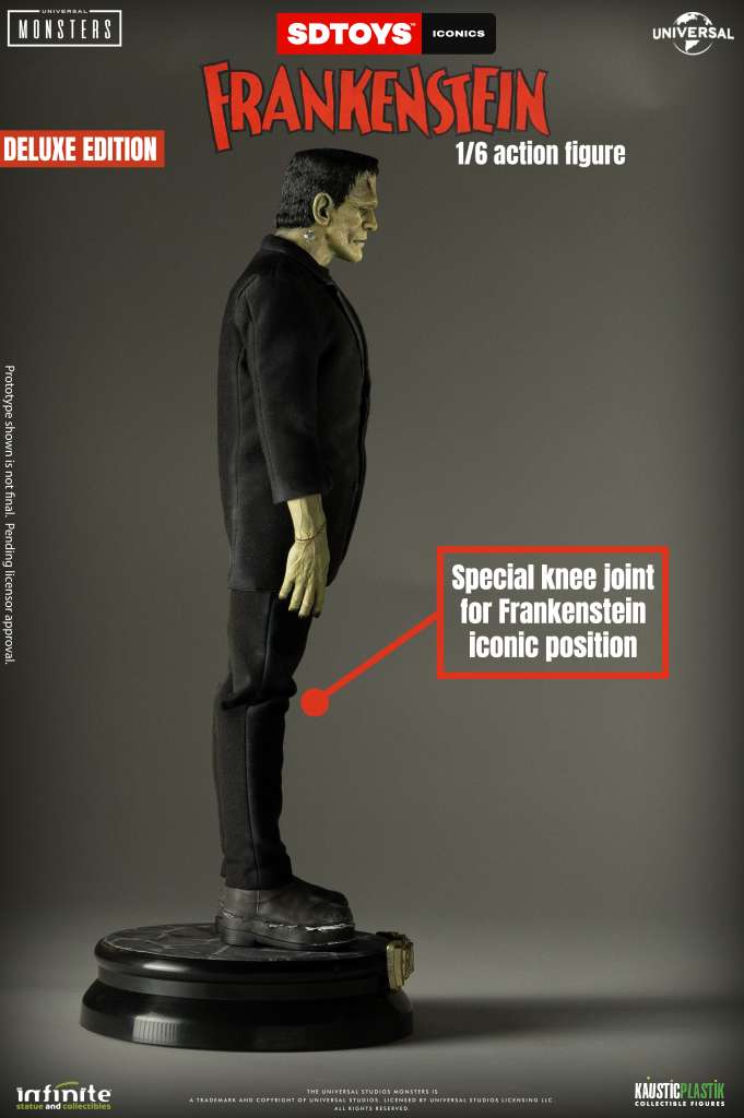 Infinite Statue / Kaustic Plastik Frankenstein’s Monster Deluxe Edition 1/6 Actionfigur