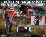 Infinite Statue / Kaustic Plastik John Wayne Civil War 1863 1/6 Statue