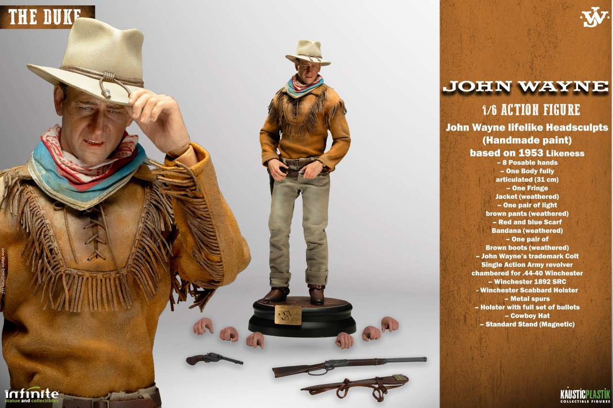 Infinite Statue / Kaustic Plastik John Wayne the Duke Standard Version 1/6 Actionfigur
