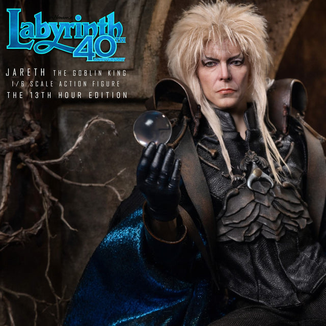 Infinite Statue / Kaustic Plastik Labyrinth Jareth The Goblin King The 13th Hour Edition 1/6 Actionfigur