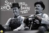 Infinite Statue / Kaustic Plastik Laurel & Hardy Towed In A Hole Ford T 1/12 Statue