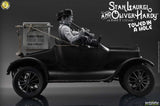 Infinite Statue / Kaustic Plastik Laurel & Hardy Towed In A Hole Ford T 1/12 Statue