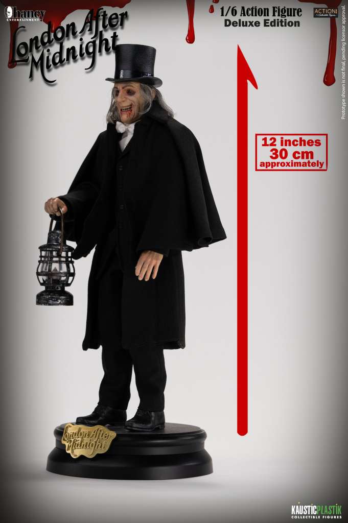 Infinite Statue / Kaustic Plastik Lon Chaney As London After Midnight Deluxe 1/6 Actionfigur