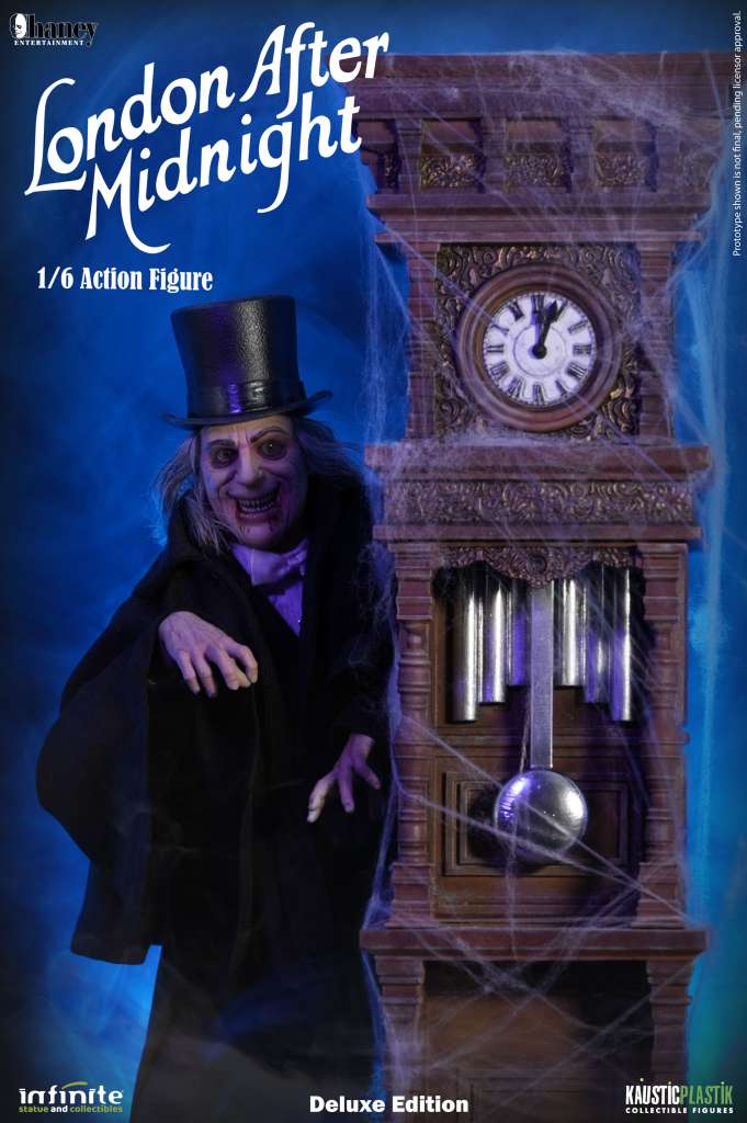 Infinite Statue / Kaustic Plastik Lon Chaney As London After Midnight Deluxe 1/6 Actionfigur