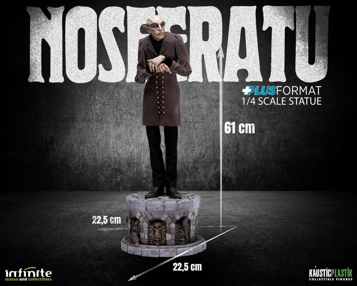 Infinite Statue / Kaustic Plastik Nosferatu Plus Format 1/4 Scale Statue