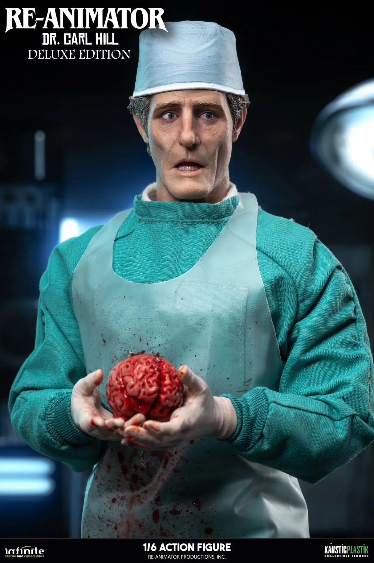 Infinite Statue / Kaustic Plastik Re-Animator Doctor Carl Hill Deluxe Edition 1/6 Actionfigur