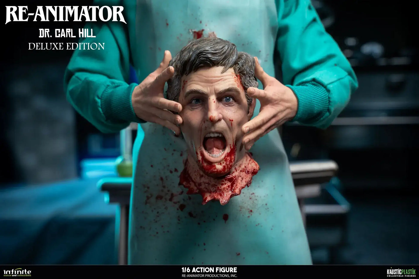 Infinite Statue / Kaustic Plastik Re-Animator Doctor Carl Hill Deluxe Edition 1/6 Actionfigur