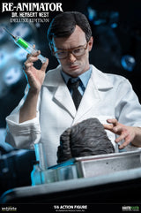 Infinite Statue / Kaustic Plastik Re-Animator Doctor Herbert West Deluxe Edition 1/6 Actionfigur