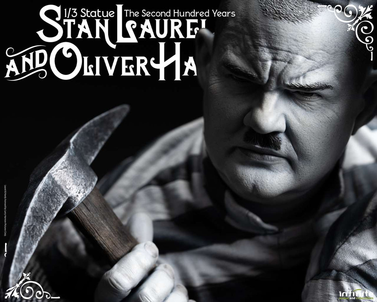 Infinite Statue / Kaustic Plastik Stan Laurel & Oliver Hardy 1/3 Statue
