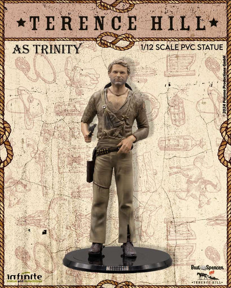 Infinite Statue / Kaustic Plastik Terence Hill als Trinity 15 cm 1/12 PVC Statue