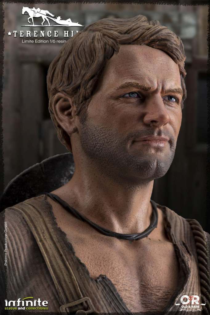 Infinite Statue / Kaustic Plastik Terence Hill Old&Rare 1/6 Resin Statue