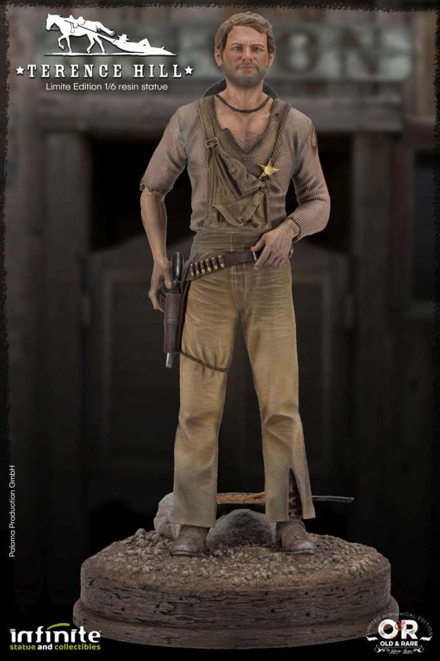 Infinite Statue / Kaustic Plastik Terence Hill Old&Rare 1/6 Resin Statue