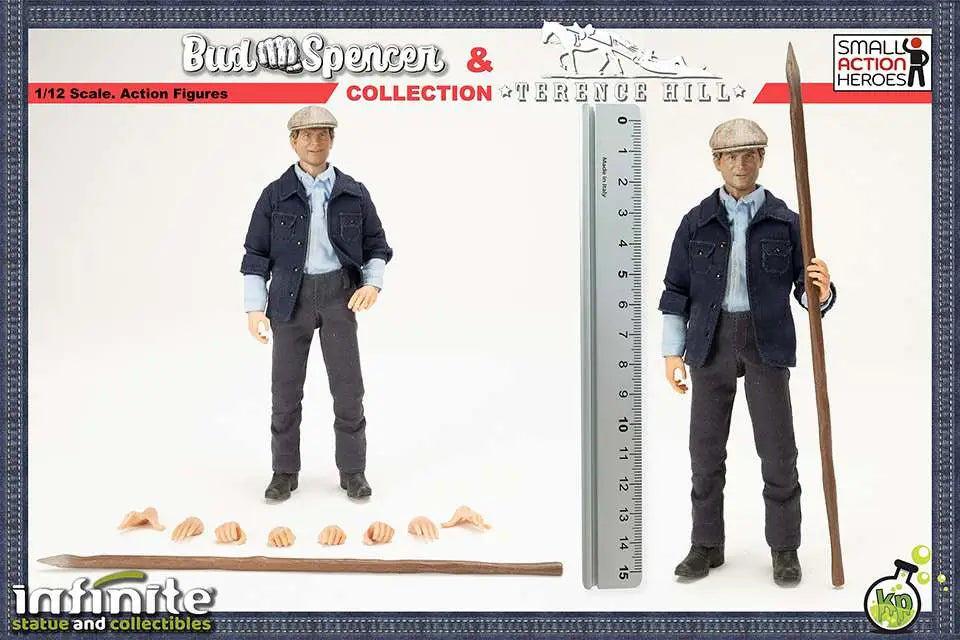 Infinite Statue / Kaustic Plastik Terence Hill Small Action Heroes 1/12 Actionfigur