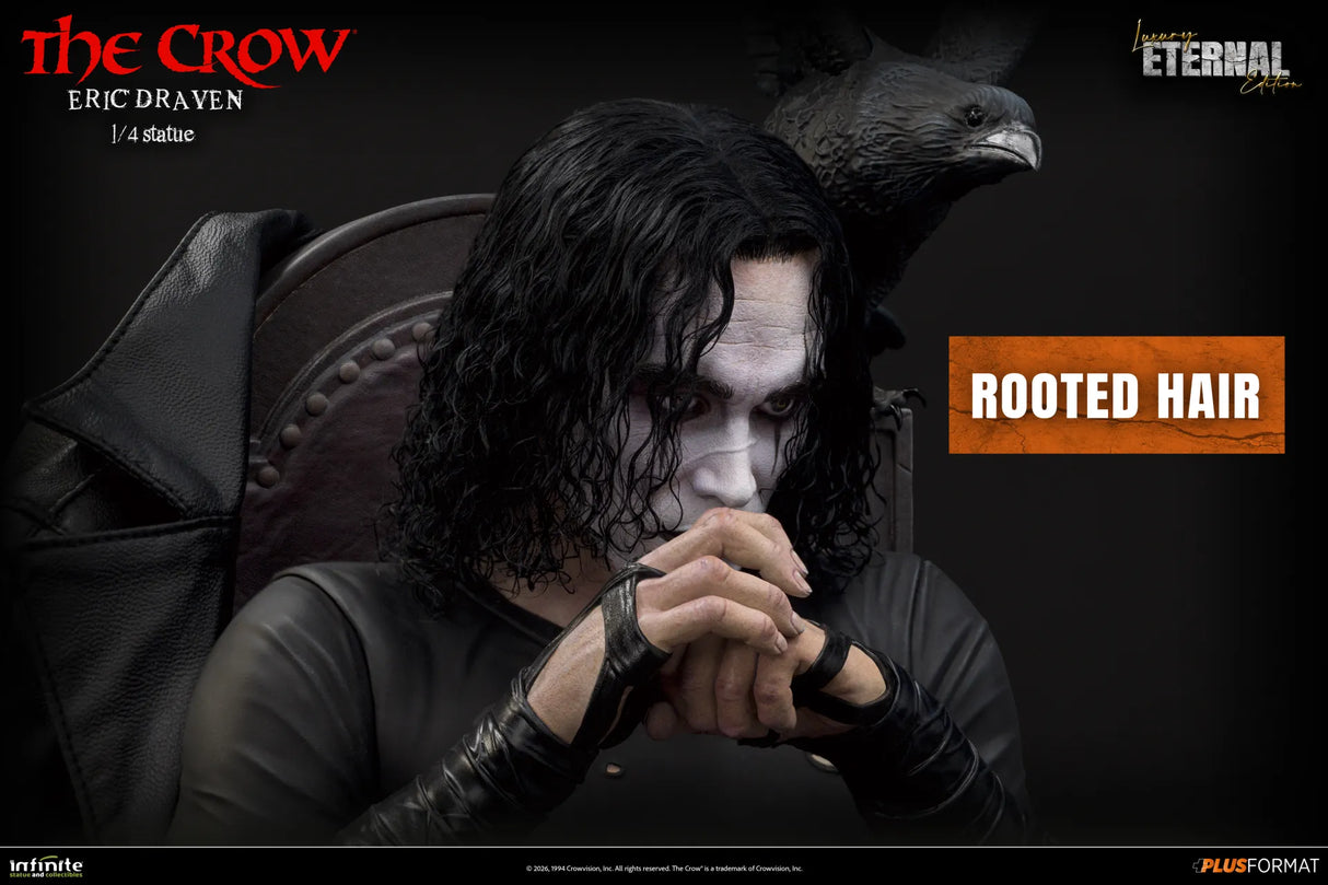 Infinite Statue / Kaustic Plastik The Crow Eric Draven Luxury Eternal Edition 1/4 Plus Format Statue