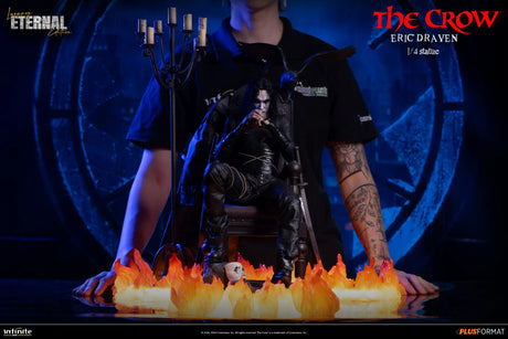 Infinite Statue / Kaustic Plastik The Crow Eric Draven Luxury Eternal Edition 1/4 Plus Format Statue