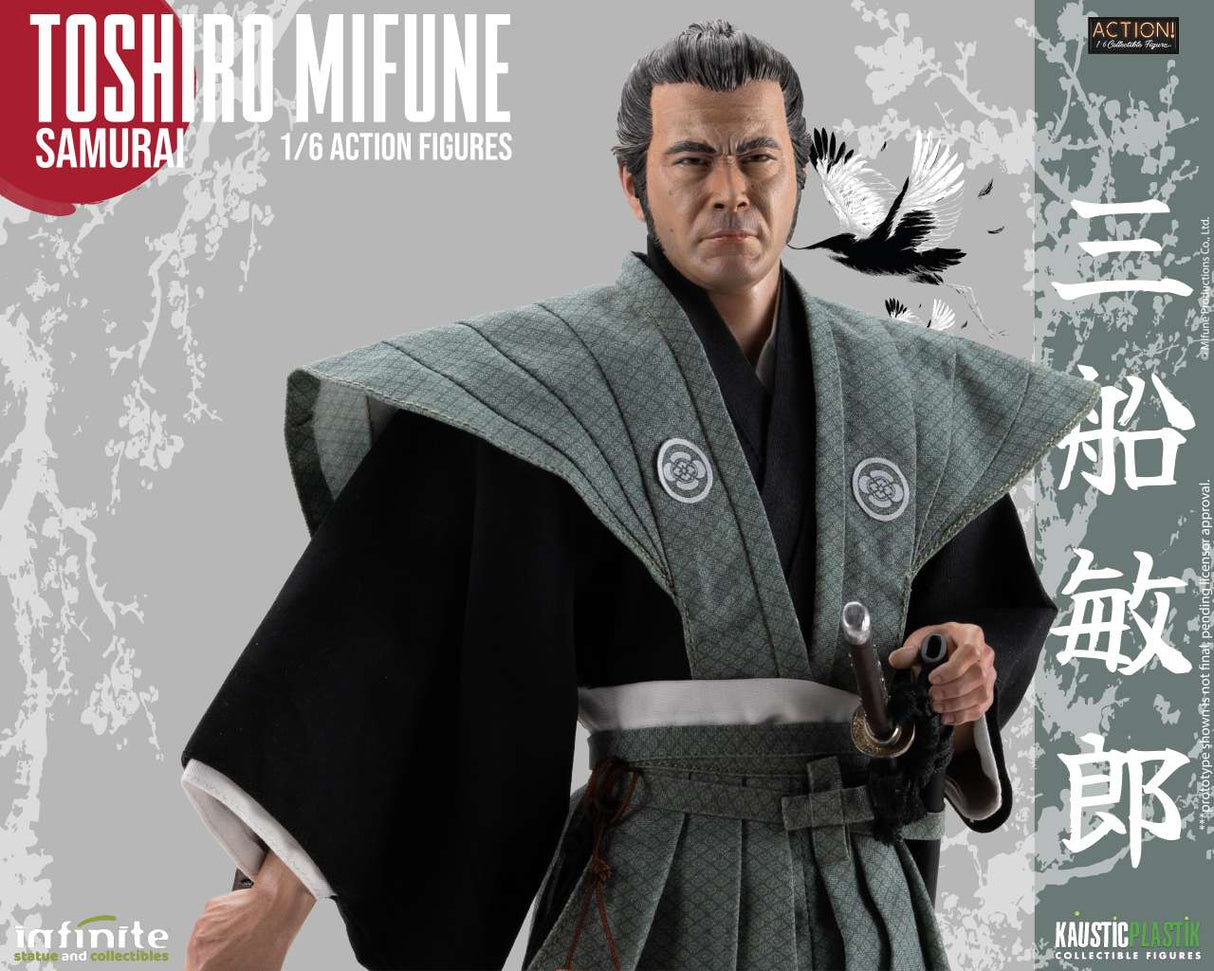 Infinite Statue / Kaustic Plastik Toshiro Mifune Samurai 1/6 Actionfigur