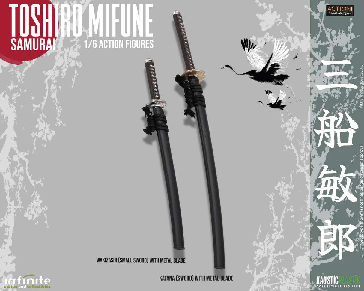 Infinite Statue / Kaustic Plastik Toshiro Mifune Samurai 1/6 Actionfigur